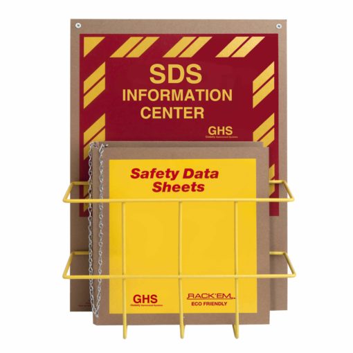 Rack'Em Racks-1.5″ English Eco Friendly SDS Safety Center-eSafety Supplies, Inc
