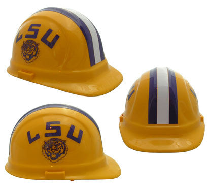 LSU Tigers - NCAA Team Logo Hard Hat Helmet-eSafety Supplies, Inc