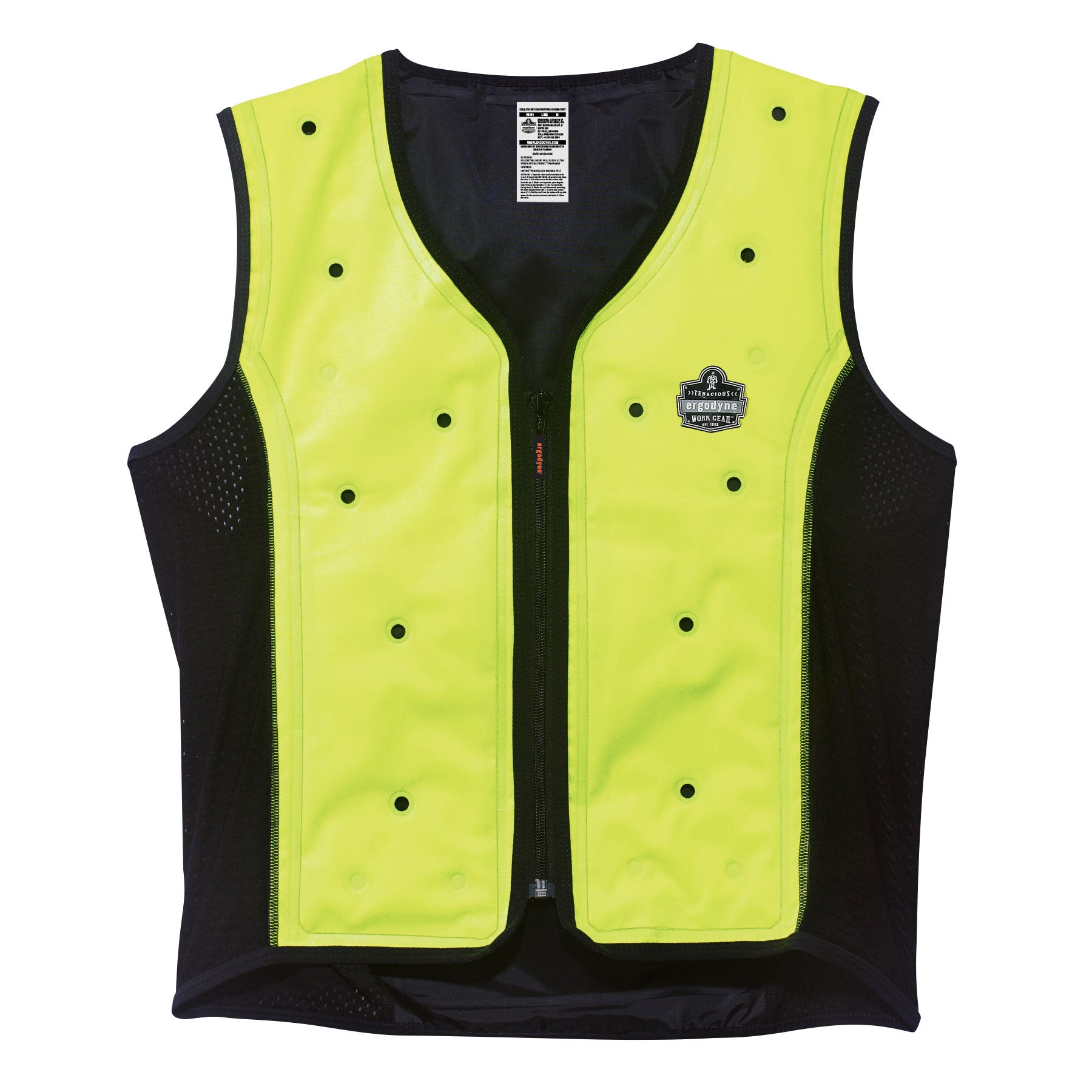 Ergodyne 2X - Large Hi-Viz Lime Green Chill-Its 6685 Evaporative Cooling Vest-eSafety Supplies, Inc