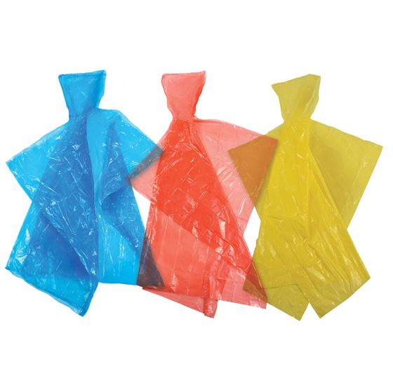 Emergency Poncho - Assorted-eSafety Supplies, Inc