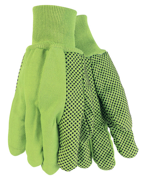 MCR Safety Green -Double Palm, Dot, Knit Wrist-eSafety Supplies, Inc
