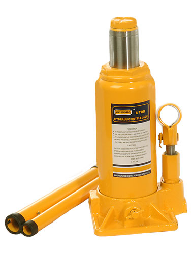 Car Jack: 6 Ton Hydraulic Bottle Auto Jack-eSafety Supplies, Inc