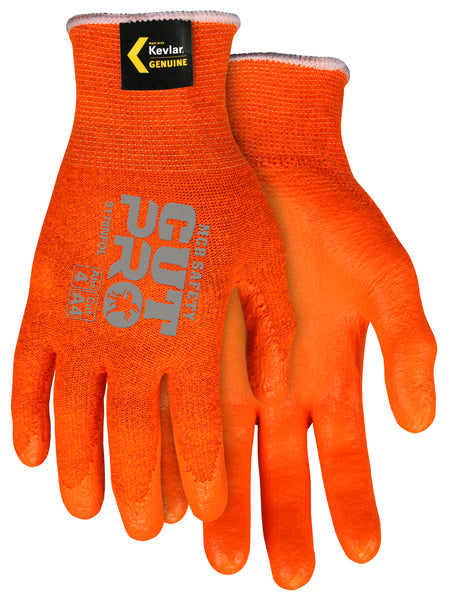 MCR Safety Orange Kevlar/Orange Nitrile Foam-eSafety Supplies, Inc