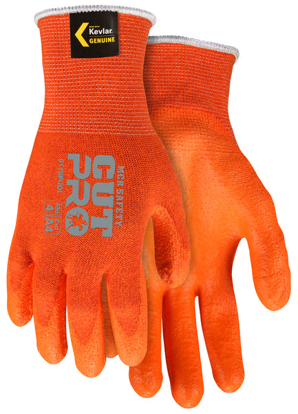 MCR Safety Orange Kevlar/Orange PU-eSafety Supplies, Inc