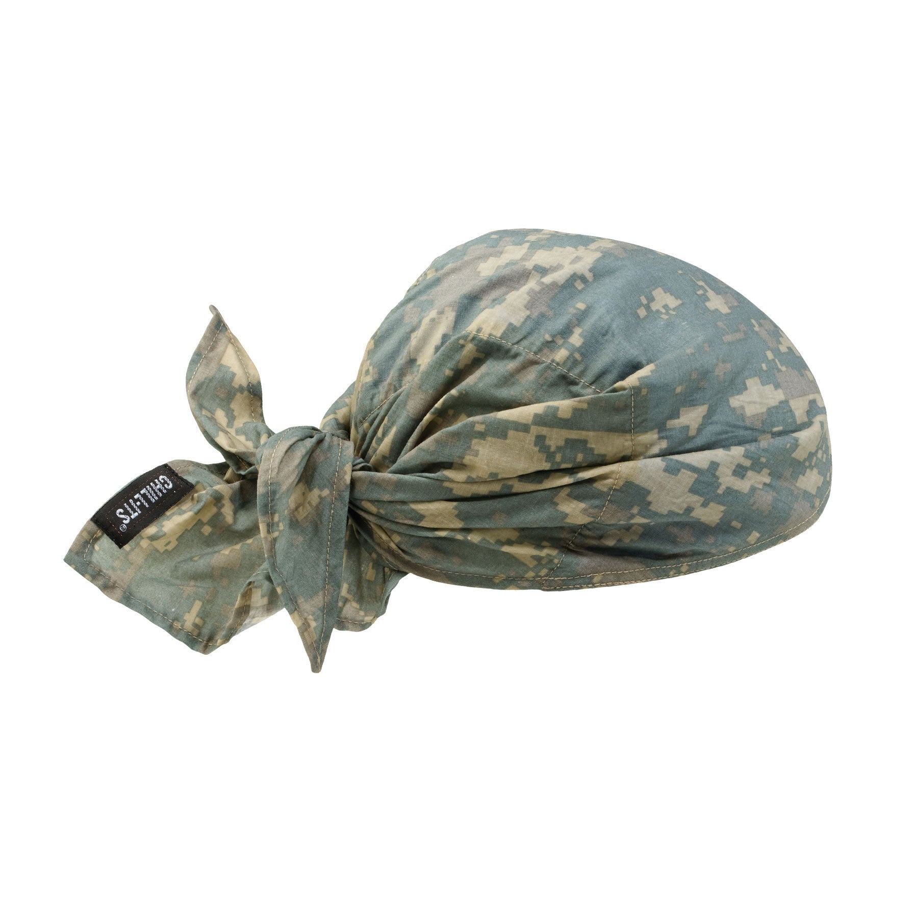 Ergodyne Camouflage Chill-Its 6710Ct Pva Evaporative Cooling Hat With Tie Closure-eSafety Supplies, Inc