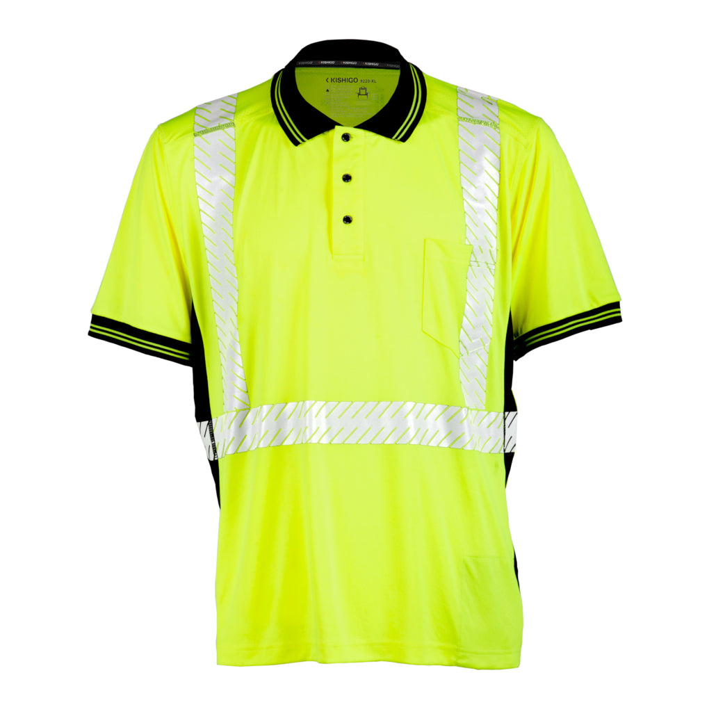 Premium Black Series High Performance Polo Shirt-eSafety Supplies, Inc