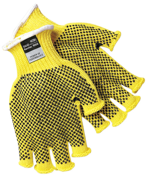 MCR Safety Kevlar Fingerless 2-Dots-eSafety Supplies, Inc