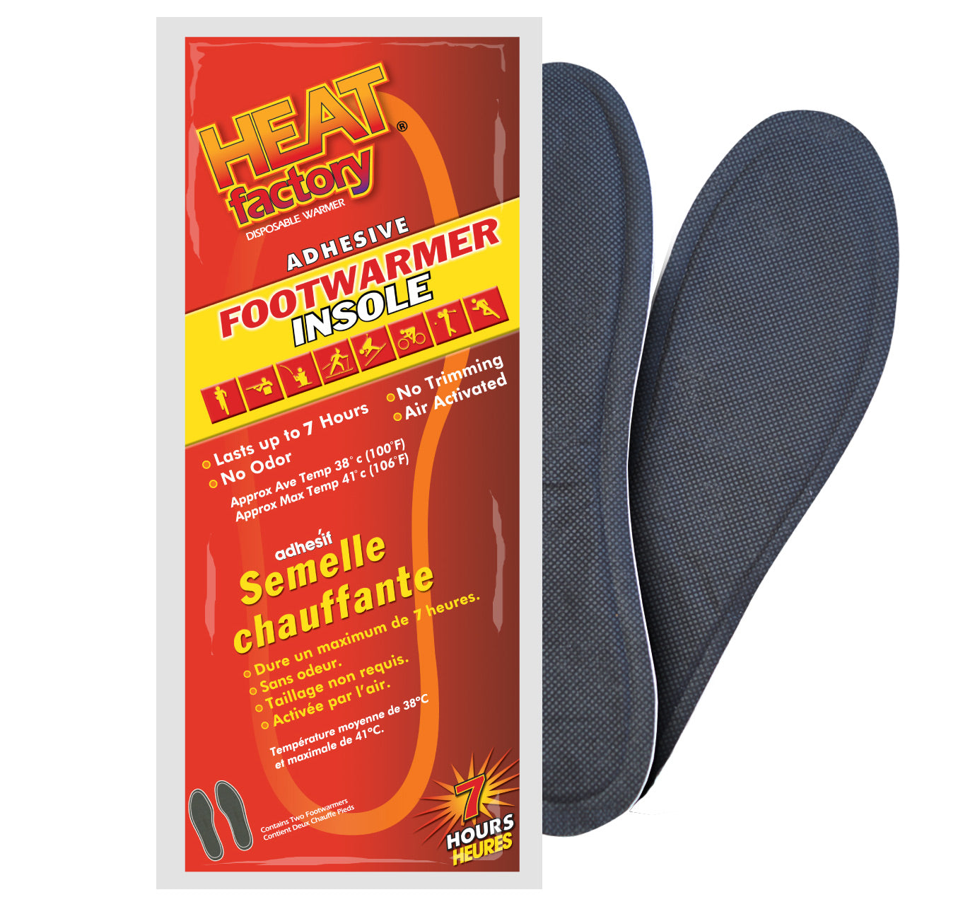 Footwarmer Insoles - Pair-eSafety Supplies, Inc