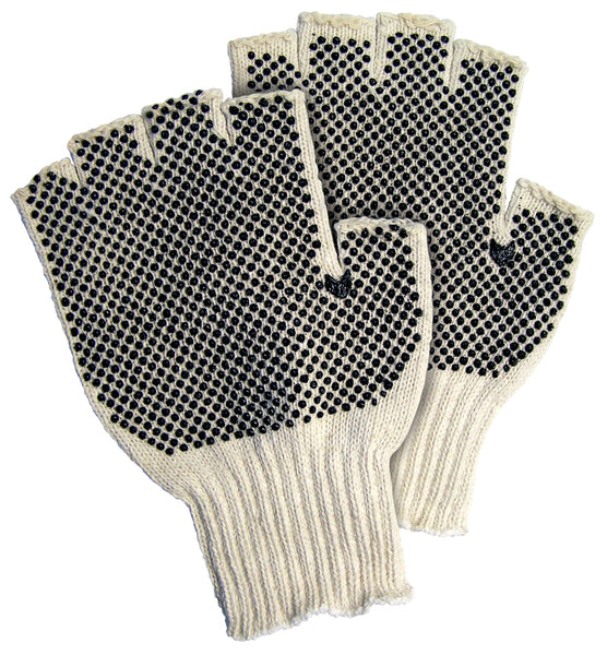 MCR Safety Cotton/Polyester Fingerless Dot-eSafety Supplies, Inc