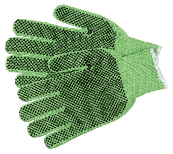 MCR Safety 7 Gauge Pastel Green- 2 Sided PVC Dot-eSafety Supplies, Inc