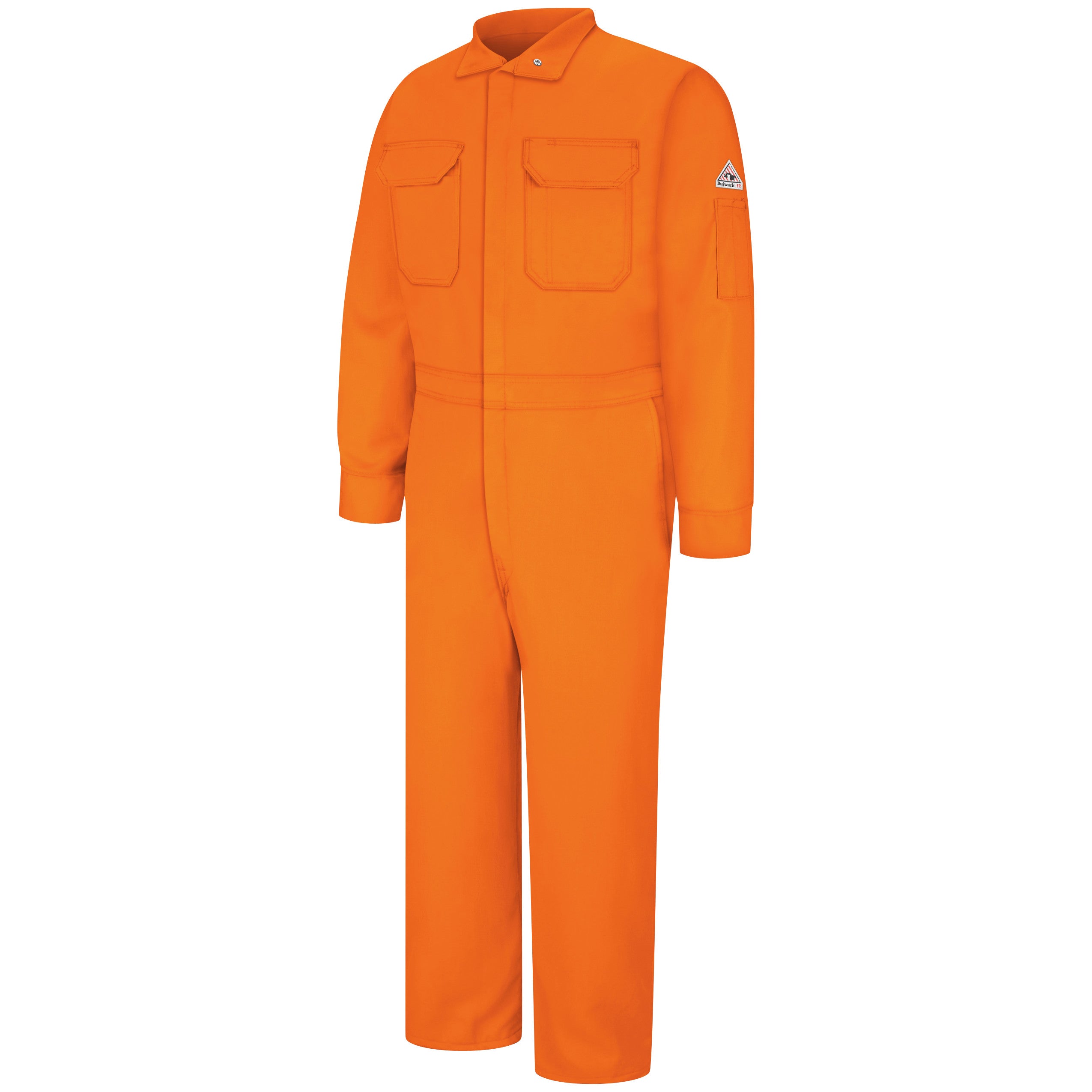 Men's Midweight Nomex FR Premium Coverall CNB6 - Orange-eSafety Supplies, Inc