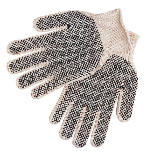 MCR Safety Heavy 100% Cotton, Nat.-eSafety Supplies, Inc