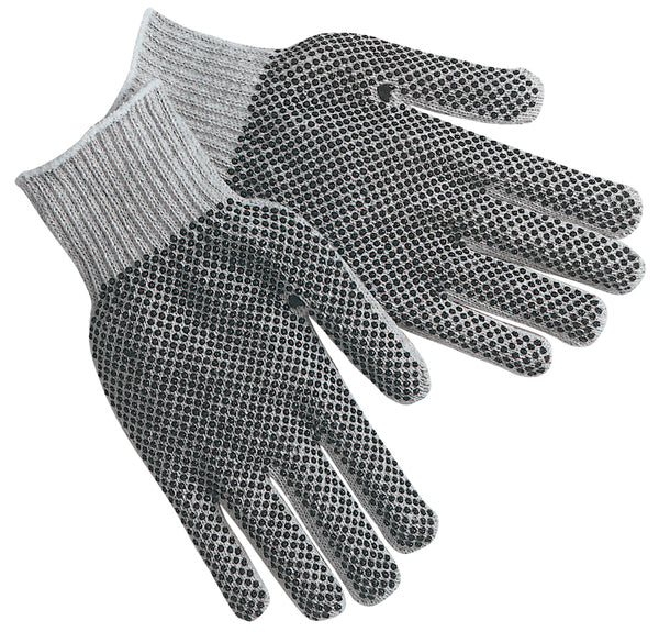 MCR Safety Cotton/Polyester 2 Dots Gray-eSafety Supplies, Inc