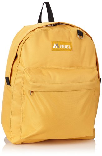 Everest Luggage Classic Backpack - Yellow-eSafety Supplies, Inc