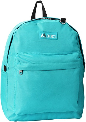Everest Luggage Classic Backpack - Aqua Blue-eSafety Supplies, Inc