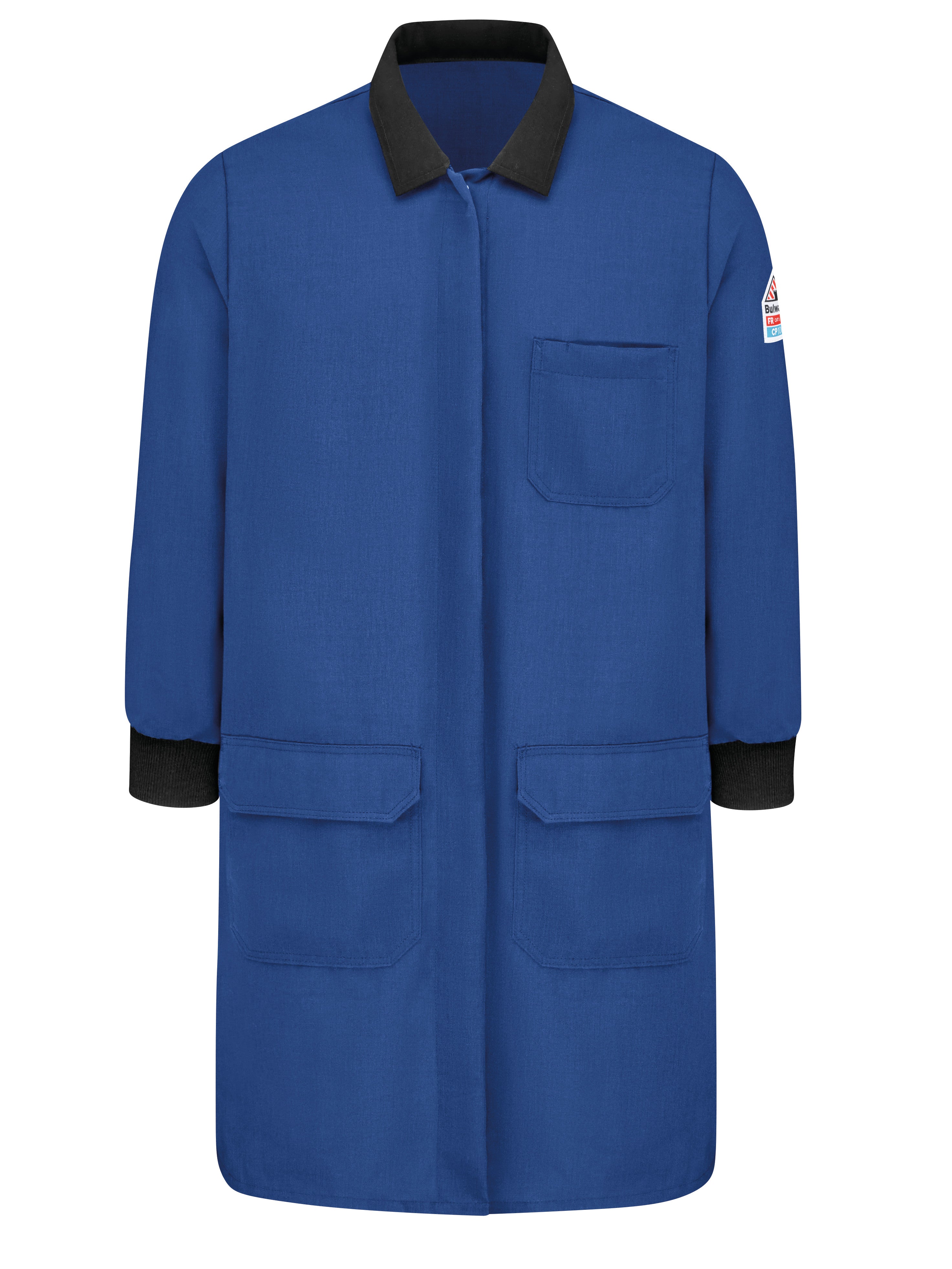 Women's Nomex FR/CP Lab Coat KNR3 - Royal Blue-eSafety Supplies, Inc
