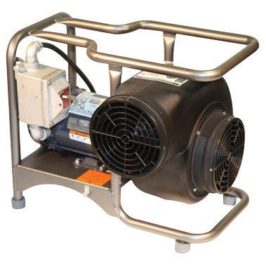 Air Systems International Saddle Vent 8" 1570 cfm 3/4 hp 115 VAC Motor Explosion Proof Electric Blower With 25' Cord And On/Off Switch Installed-eSafety Supplies, Inc