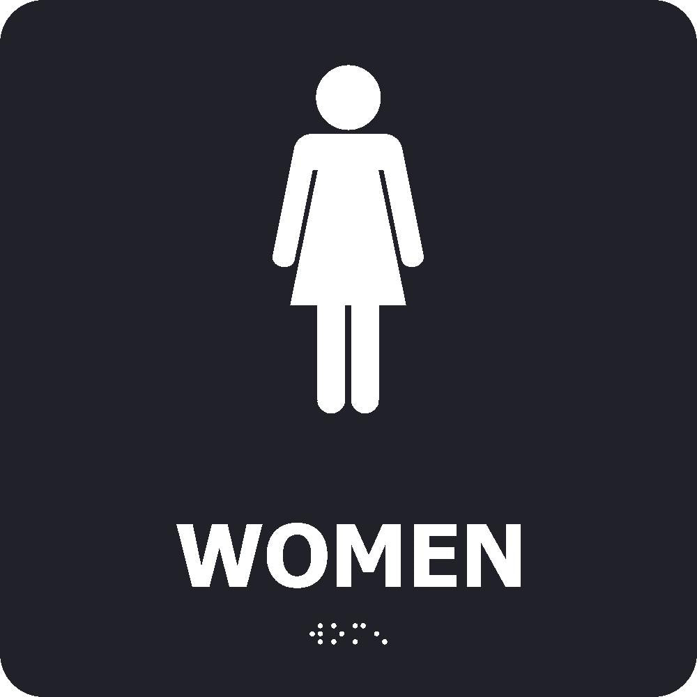 Women Braille Sign-eSafety Supplies, Inc