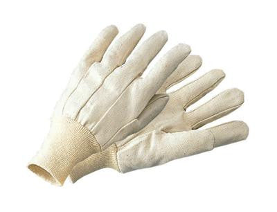 Cotton/Poly Canvas Gloves-Knitwrist-eSafety Supplies, Inc