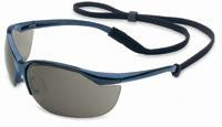 Sperian - Willson Vapor - Safety Glasses With Metallic Blue Frame And TSR Gray Lens-eSafety Supplies, Inc