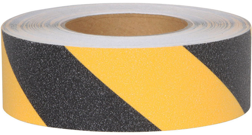 3360 Non-Slip Grit Roll 2In X 30Ft Black/Yellow - AGT230BY-eSafety Supplies, Inc