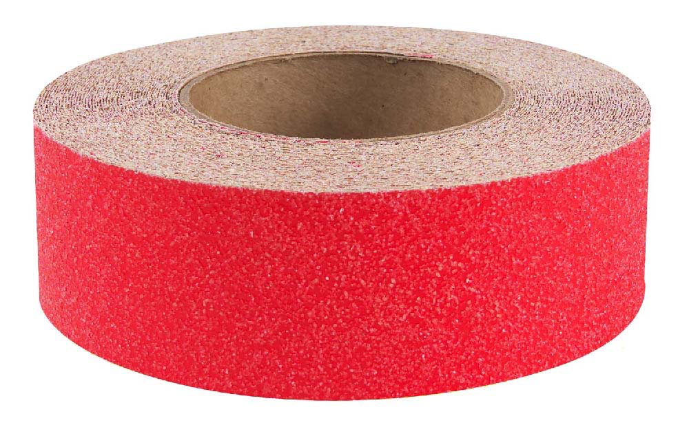Color Grit Tape Red - Case of 50-eSafety Supplies, Inc