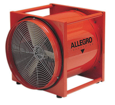 Allegro® 19" X 22" X 22 1/2" 7500 cfm 2 hp 115/230 VAC 21/10.5 A Motor Cold Rolled Steel High Output Axial Blower**FREE SHIPPING**-eSafety Supplies, Inc