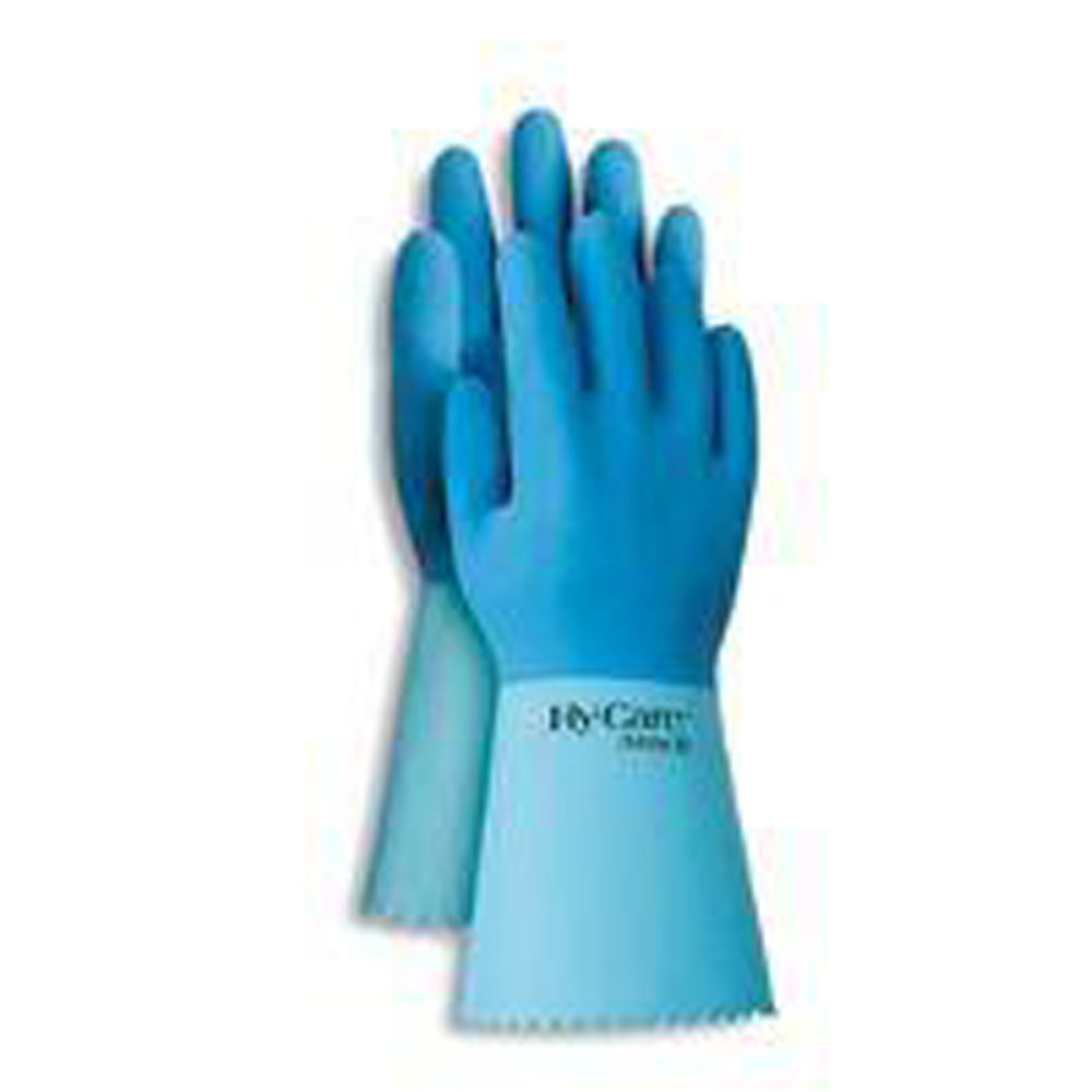 Ansell Hy-Care Fully Coated High Quality Latex Coated Work Gloves With Pinked Cuff-eSafety Supplies, Inc