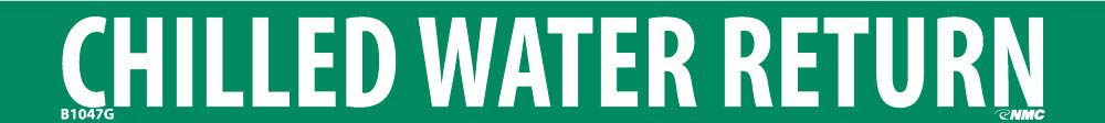 Chilled Water Return Pressure Sensitive - Pack of 25-eSafety Supplies, Inc