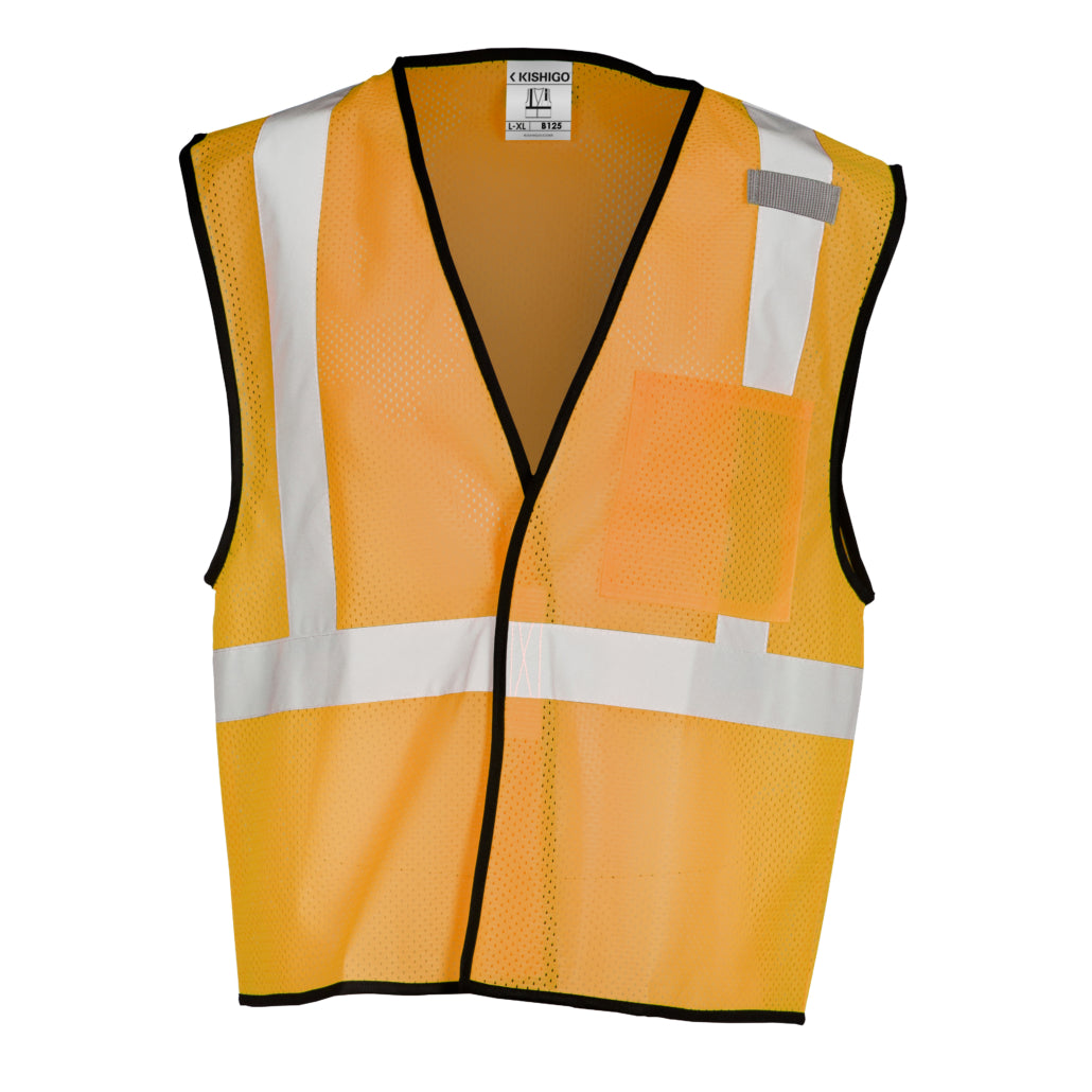 Enhanced Visibility Non-ansi Compliant Ev Series Multi Pocket Yellow Vest-eSafety Supplies, Inc