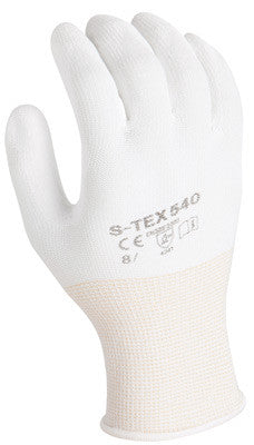 SHOWA Best Glove Size 6 SHOWA 540 13 Gauge Light Weight Cut Resistant White Polyurethane Dipped Palm Coated Work Gloves With White Seamless High Performance Polyethylene-eSafety Supplies, Inc
