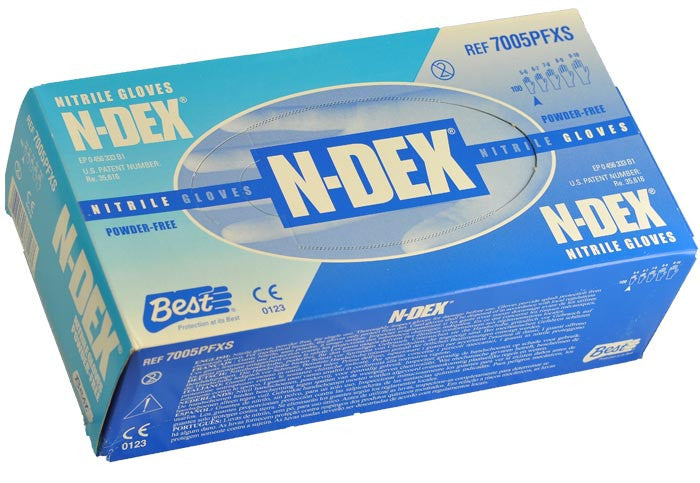 Best - N-DEX Original Nitrile, Powder Free - Box-eSafety Supplies, Inc
