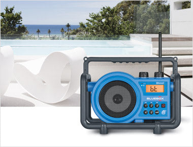 Sangean-FM / AM / Bluetooth / Aux-in Ultra Rugged Digital Tuning Receiver-eSafety Supplies, Inc