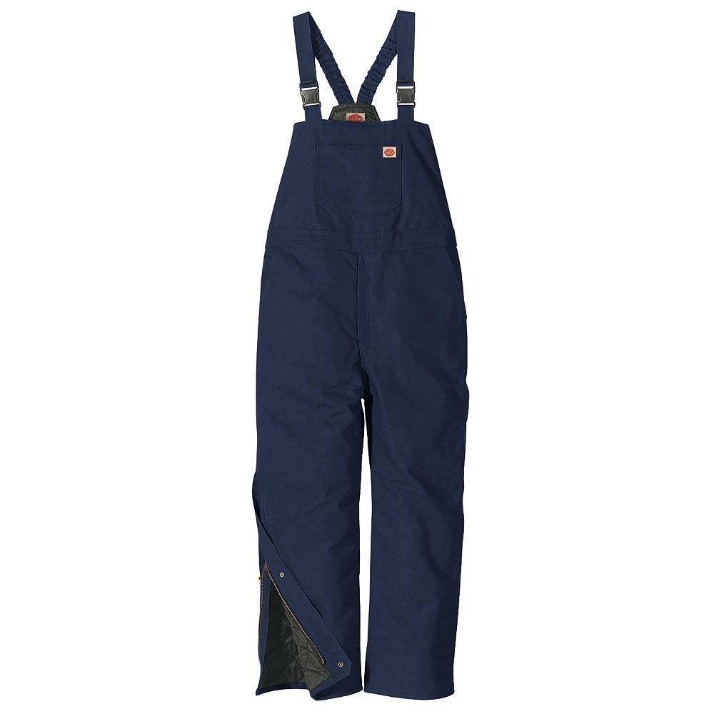 Red Kap Insulated Blended Duck Bib Overall BD30 - Navy Duck-eSafety Supplies, Inc