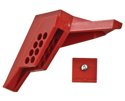 Brady Red Super Tough Nylon Small Ball Valve Lockout