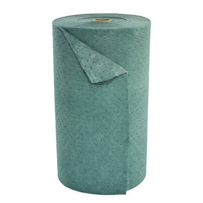 Brady 30" X 150' SPC Re-Form Pro Plus Green 3-Ply Recycled Fibers Perforated Heavy Weight Sorbent Roll, Perforated Every 30"-eSafety Supplies, Inc
