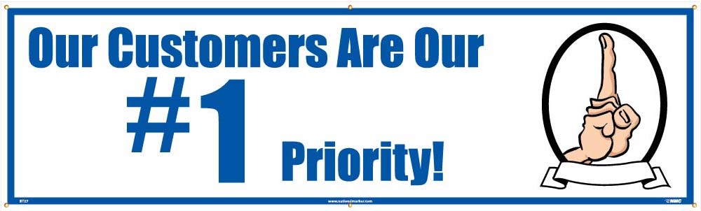 Our Customers Are Our #1 Priority Banner-eSafety Supplies, Inc
