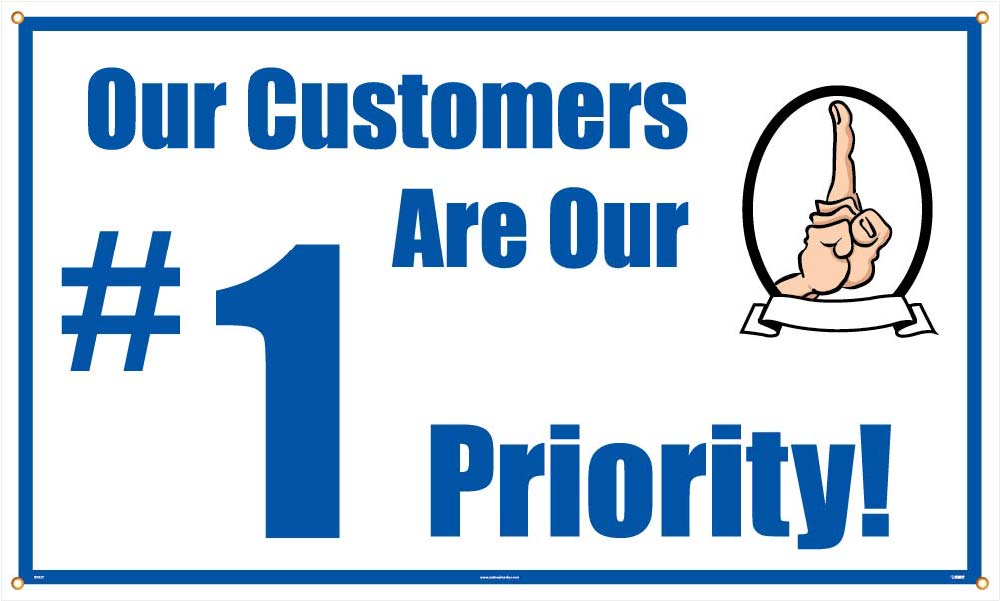 Our Customers Are Our #1 Priority Banner-eSafety Supplies, Inc