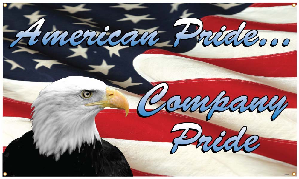American Pride…Company Pride Banner-eSafety Supplies, Inc