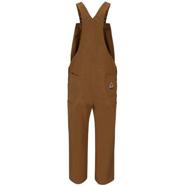 Bulwark Brown Duck Unlined Bib Overall-eSafety Supplies, Inc