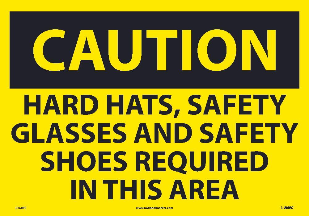 Large Format Caution Ppe Required Sign-eSafety Supplies, Inc