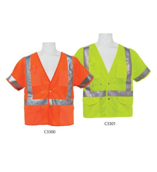 3A Safety ANSI Class III Adjustable Breakaway Vest-eSafety Supplies, Inc