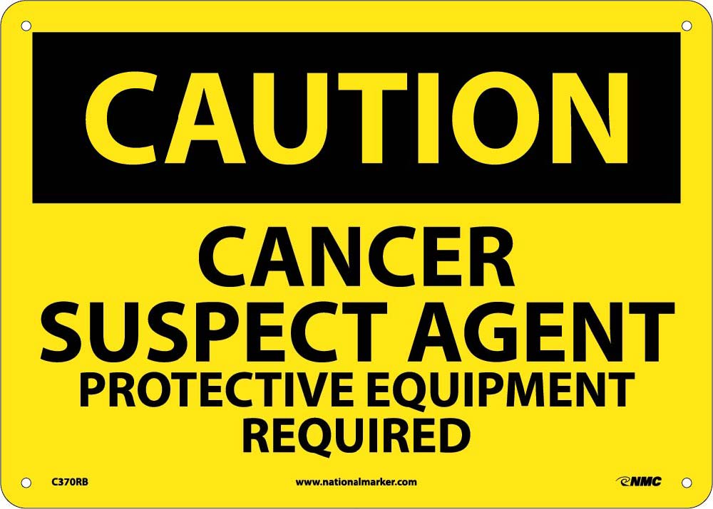 Cancer Suspect Agent Protective Equip- Sign-eSafety Supplies, Inc