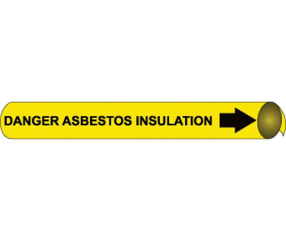 Danger Asbestos Insulation B/Y-eSafety Supplies, Inc