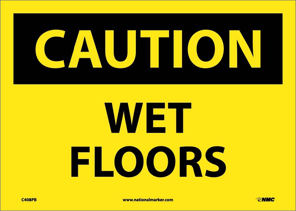 Caution Wet Floors Sign-eSafety Supplies, Inc