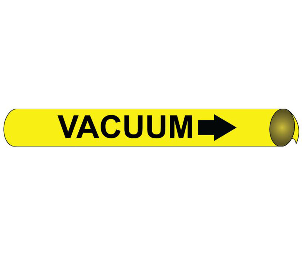 Vacuum Precoiled/Strap-On Pipe Marker-eSafety Supplies, Inc