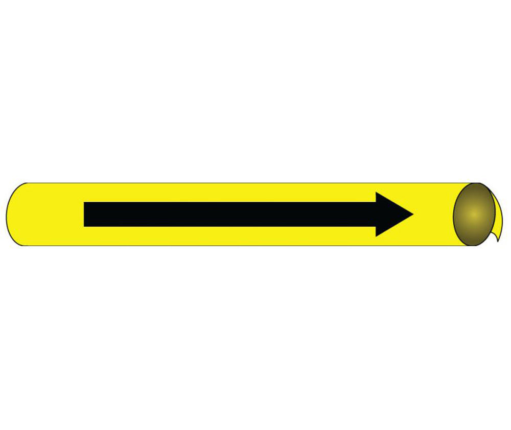 Direction Arrow Precoiled/Strap-On Pipe Marker-eSafety Supplies, Inc