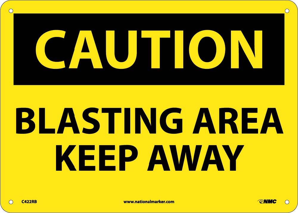 Blasting Area Keep Away Sign-eSafety Supplies, Inc