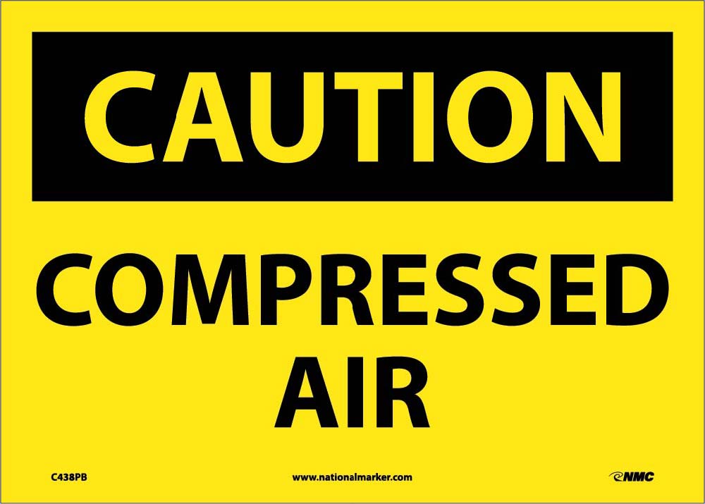 Caution Compressed Air Sign-eSafety Supplies, Inc