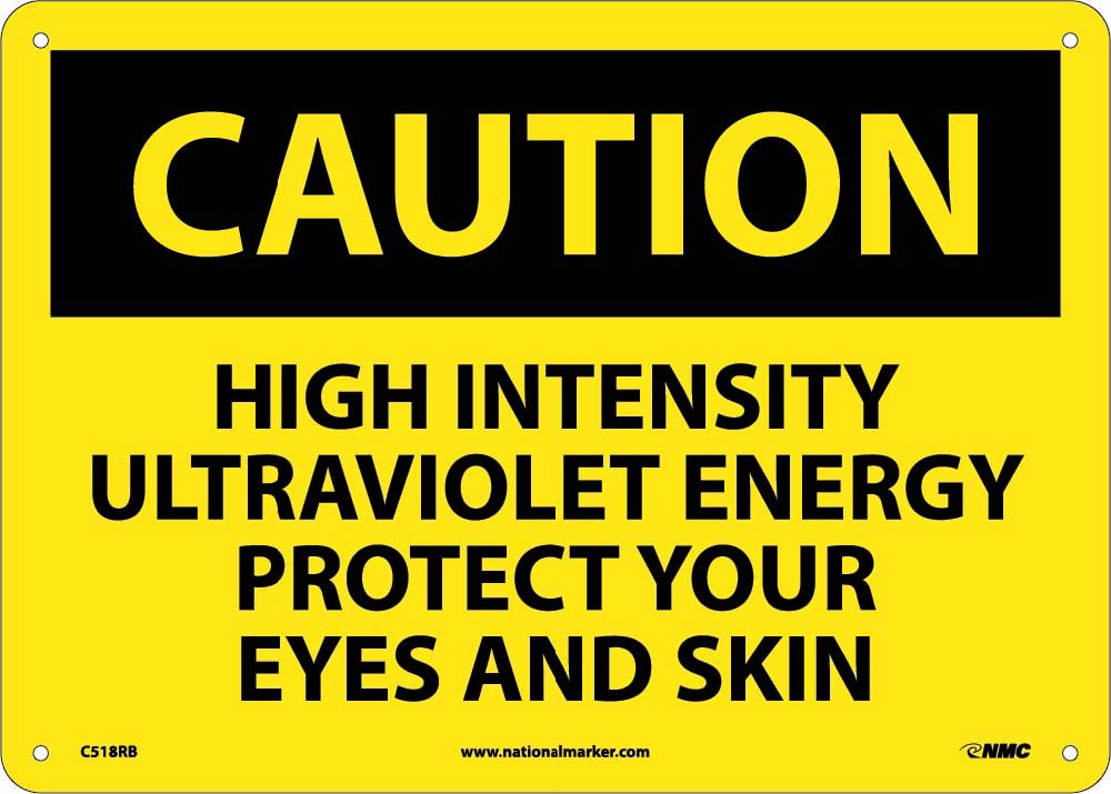 Caution Eye Skin Protection Sign-eSafety Supplies, Inc